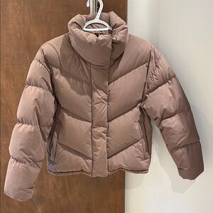 Wilfred Taupe Puffer Jacket